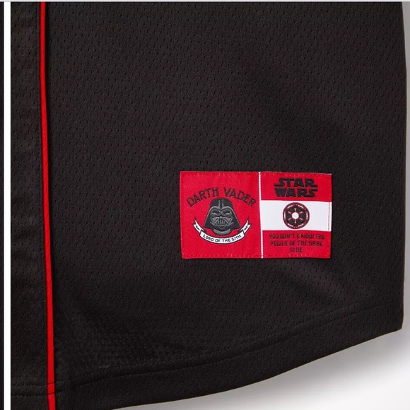 Disney Darth Vader Baseball Jersey for Adults - Star Wars - Picture 6 of 7